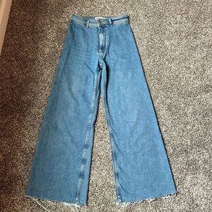 Zara marine straight jeans, size 4.